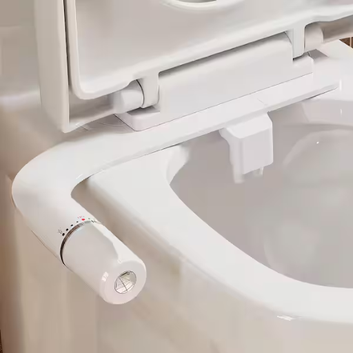 Hanikes Ultra-Thin Non-Electric Attachable Bidet System Dual Nozzle