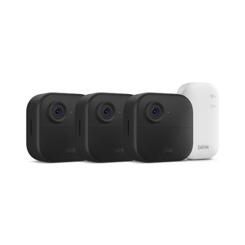 Blink Outdoor 4 Wireless Smart Security Camera 3-Camera System Deal
