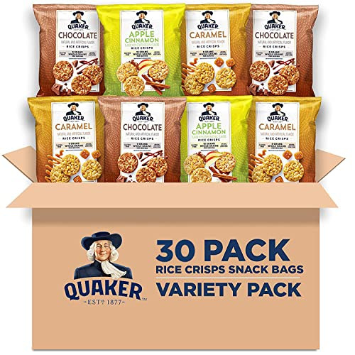 30-Pack Quaker Sweet Variety Rice Crisps