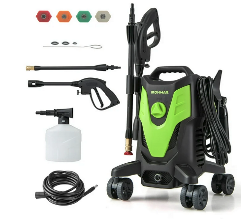 Costway Ironmax 2400 PSI 1.7 GPM 120V Electric Cold Water Pressure Washer