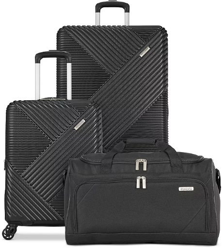 American Tourister Ellipse NXT 2.0 Hardside Spinner Luggage & Duffel Bag Set 3-Piece
