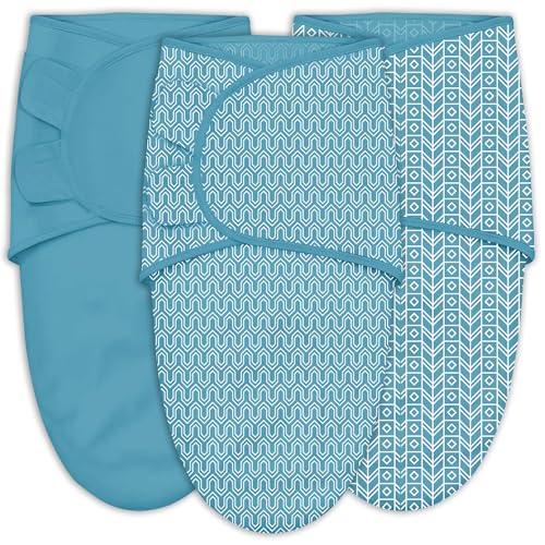 Sweet Dolphin Baby Swaddle Cotton Sleep Sacks 3-Pack Deal