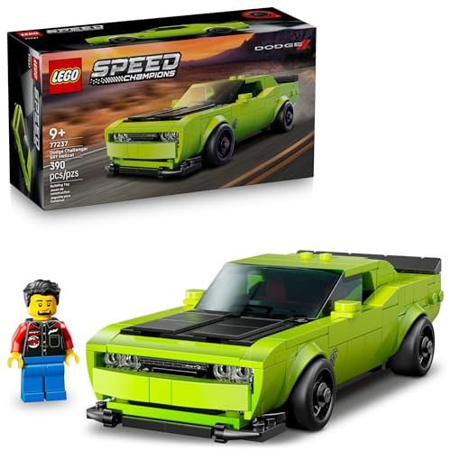LEGO Speed Champions Dodge Challenger SRT Hellcat Sports Car Building Set 390-Pc Deal