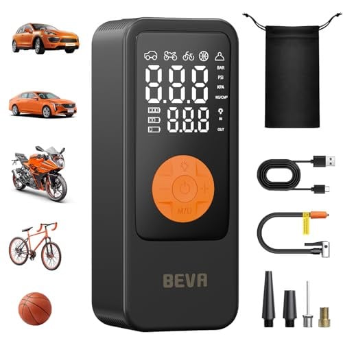 BEVA 150PSI Portable Cordless Tire Inflator Deal