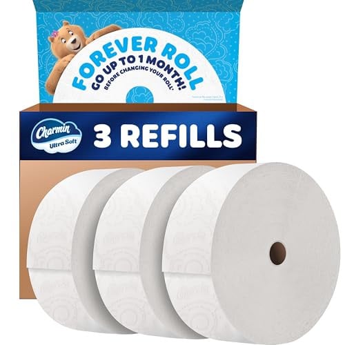 Charmin Ultra Soft 2-Ply Bath Tissue, 3 Forever Rolls Refill Deal