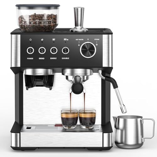 Electactic 20-Bar Espresso Machine w/ Built-In Grinder (Used, Very Good) Deal