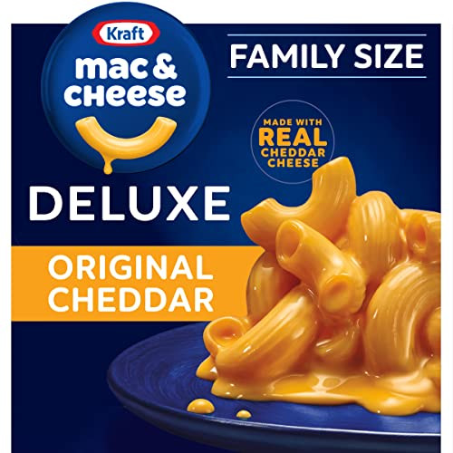 Kraft Deluxe Original Cheddar Macaroni & Cheese Dinner 24-Oz