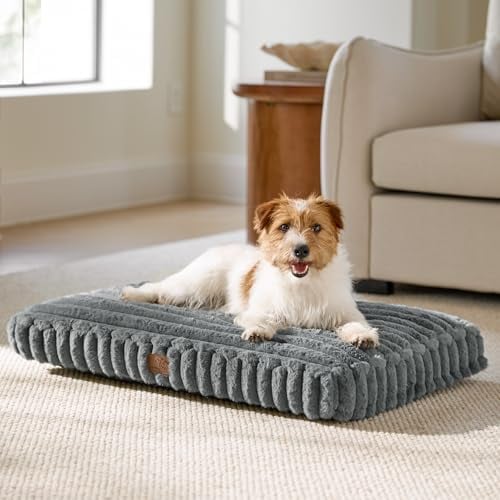 Bedsure ComfyFleece Fluffy Dog Bed Deal