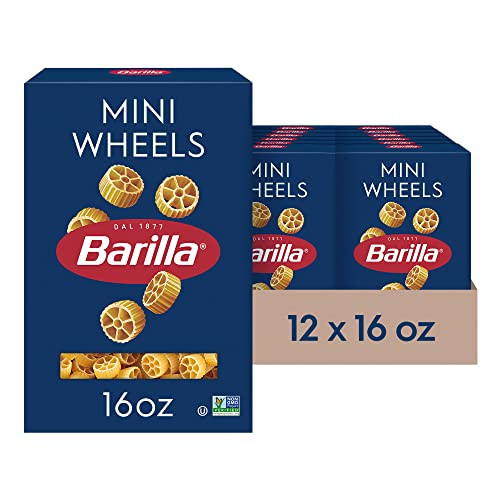 12-Pack 16-Oz Barilla Mini Wheels Pasta