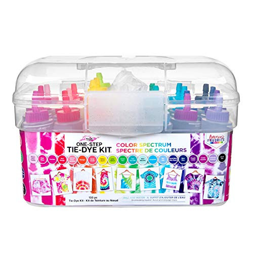 Tulip 20 Tie Dye 24 Bottle Storage Tub Color Spectrum