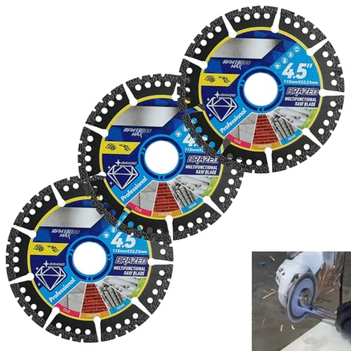 Heavy Duty Angle Grinder Discs 3 Pack  Deal