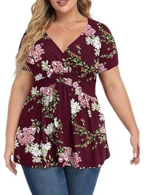 Women’s Plus Size Wrap Shirt Deal