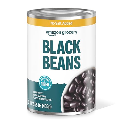 Amazon Grocery Black Beans No Salt Added 15.25 Oz Deal