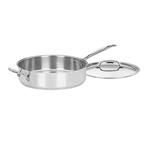 Cuisinart 5.5-Qt Stainless Steel Sauté Pan w/ Cover, Helper Handle, Chef's Classic Deal
