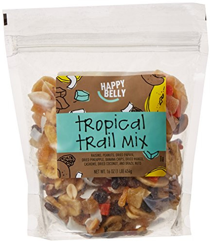 Amazon Brand - Happy Belly Tropical Trail Mix, 1 Pound Deal