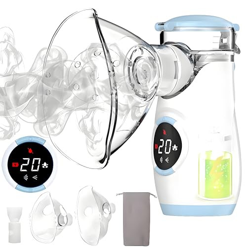 Misty Nebulizer with Intuitive Interface and Auto-Cleaning