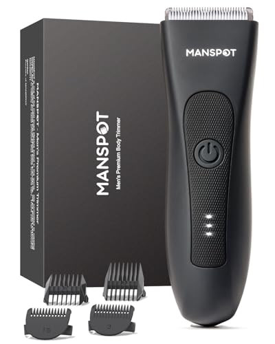 MANSPOT Manscape Groin & Body Hair Trimmer