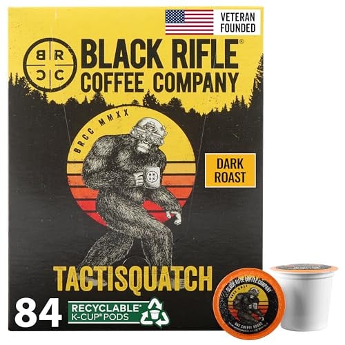 Black Rifle Coffee Company Dark Roast Coffee Pods, 84 Count Deal