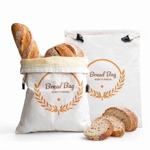Reusable Beeswax Bread Bags (2-packs) Deal