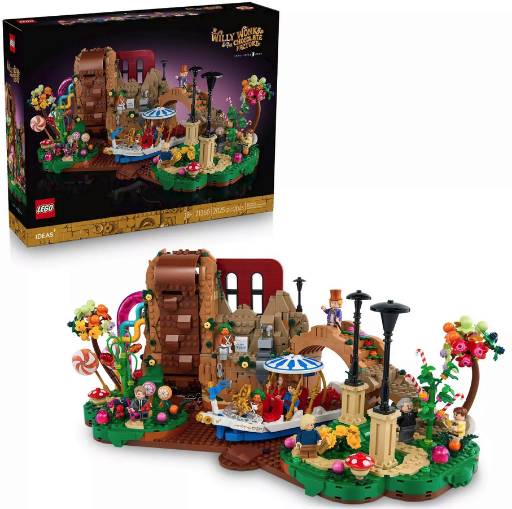 LEGO Ideas Willy Wonka & the Chocolate Factory 21360, 2025 Pcs.