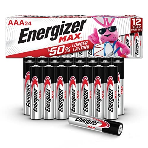 Energizer MAX AAA Alkaline Batteries 24-Pack