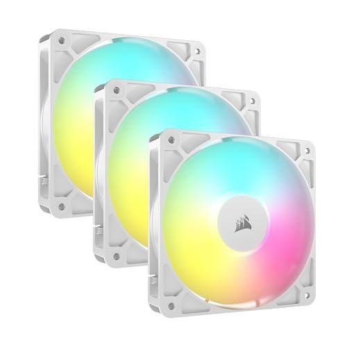 CORSAIR RS120 ARGB 120mm PWM Fans Triple Pack White Deal