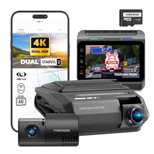 (Prime Deal) THINKWARE ARC900 2CH 4K HDR Dash Cam