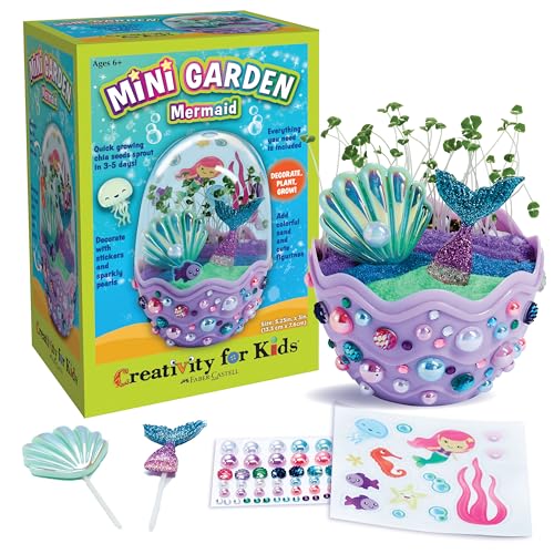 Creativity for Kids Mini Garden: Mermaid Terrarium Kit Deal
