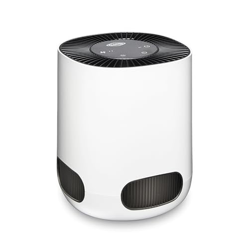 Clorox True HEPA Tabletop Air Purifier for Small Rooms Up to 200 Sq Ft