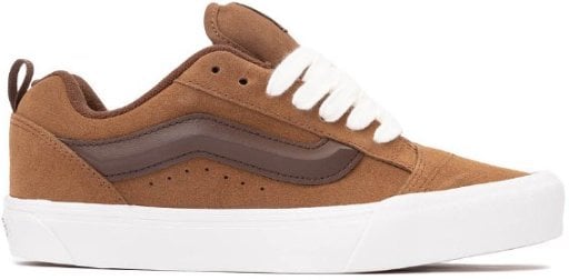 Vans Knu Skool Skate Shoe (Brown)