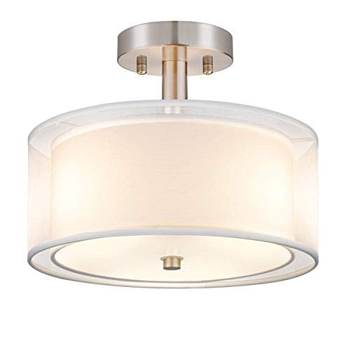 3-Light Semi Flush Mount Ceiling Light Deal