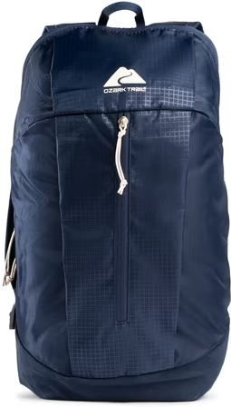 Ozark Trail 10L Adult/Teen Polyester Daypack Backpack, Navy