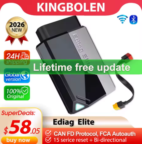 KINGBOLEN Ediag Elite Bi-Directional Scanner