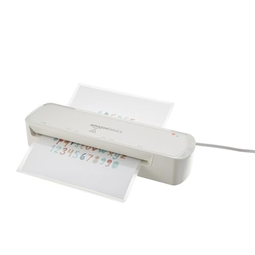 Amazon Basics 9-Inch Thermal Laminator Machine Deal