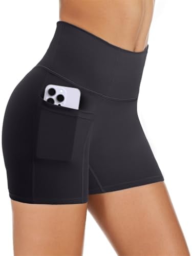 CopyLeaf Biker Shorts Women with Pockets Deal
