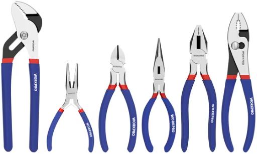WORKPRO 7-piece Pliers Set