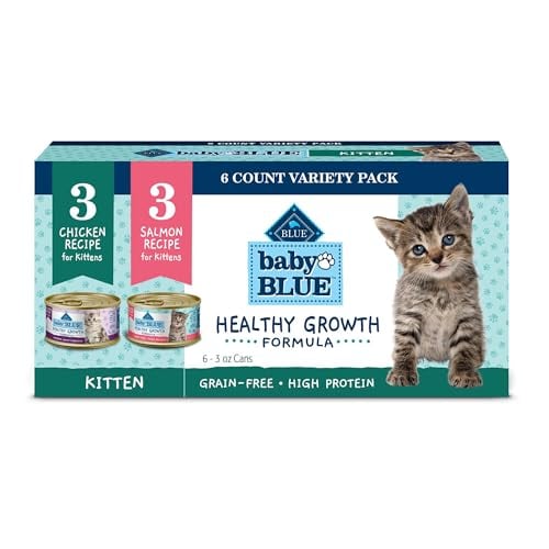 Blue Buffalo Wilderness Kitten Food Variety Pack 6-Pack 3-Oz Deal