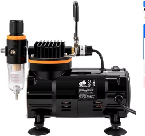 SucceBuy Professional Dual-Action Airbrush Kit