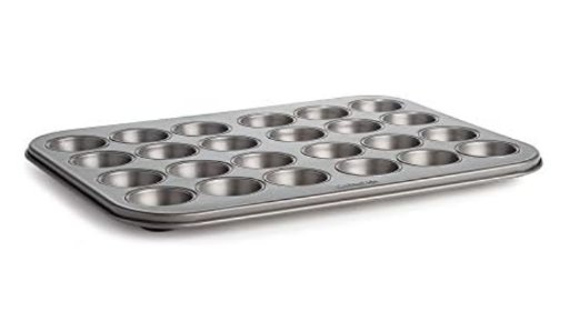 Cooking Light Carbon Steel Non-Stick Mini Muffin Pan 24-Cup