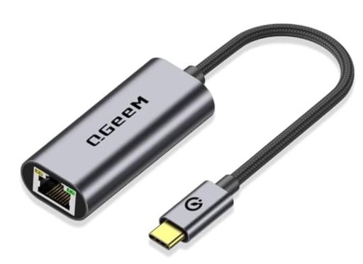 QGeeM 1Gbps USB-C to Ethernet Adapter