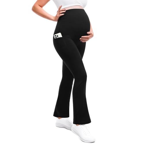 Maternity Flare Leggings with Pockets 29 Inseam Deal