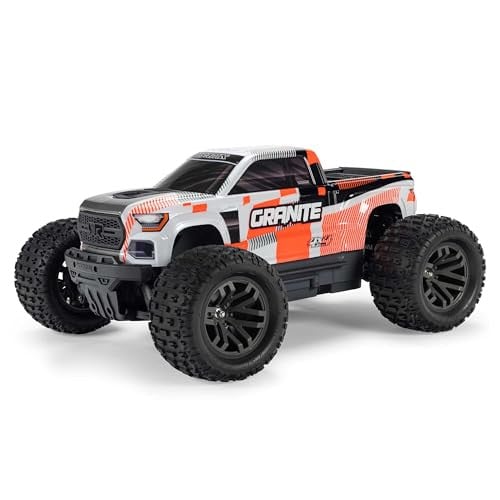 ARRMA RC Truck 1/10 Granite 4X4 RTR Brushed Monster Truck, Orange Deal