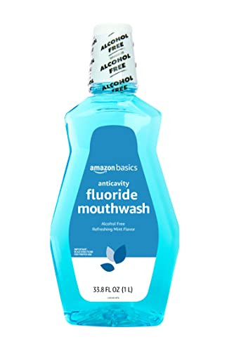 Amazon Basics Fluoride Mouthwash 1-Liter