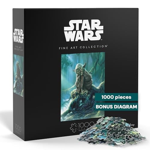 1,000-Pc Star Wars Fine Art Collection Jigsaw Puzzle (Yoda) Deal