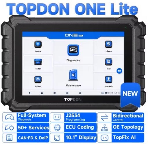 TOPDON ONE LITE Professional Car Diagnostic Tool Deal