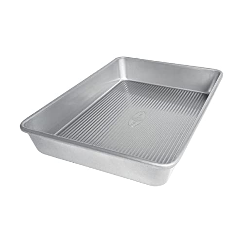USA Pan Bakeware Seamless Nonstick Rectangular Cake Pan, 9 x 13 inch Deal