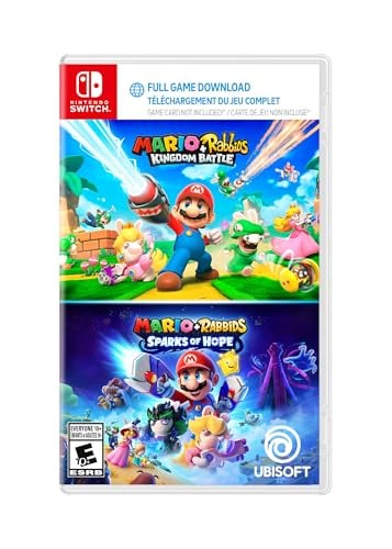 Mario + Rabbids Dual Pack (Nintendo Switch Code in a Box) Deal