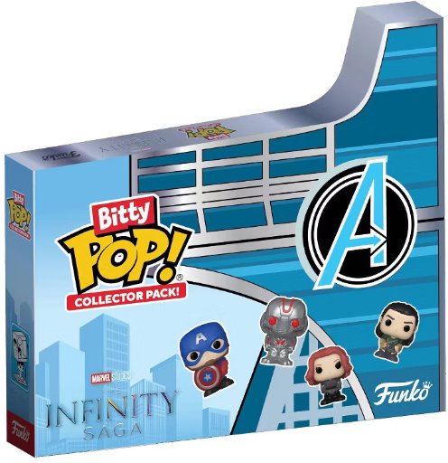 12-Pack Funko Bitty POP! Marvel Infinity Saga Figures Collector Pack