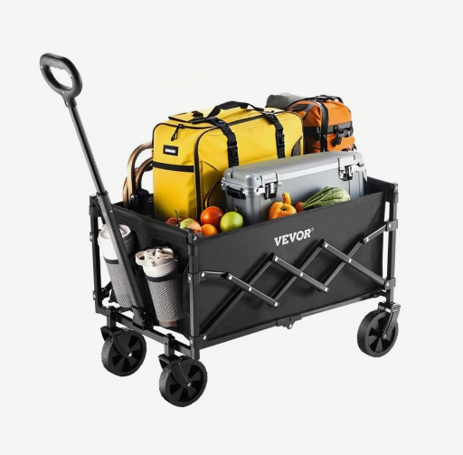 VEVOR Collapsible Wagon Carts 120L & 225LBS