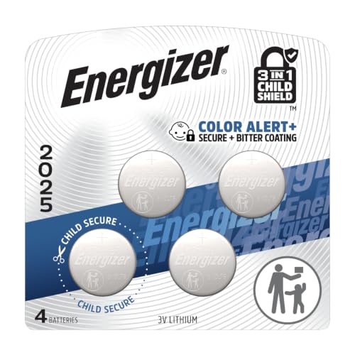 Energizer 3V Lithium Coin Batteries 4-Pack Deal
